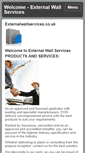 Mobile Screenshot of externalwallservices.co.uk